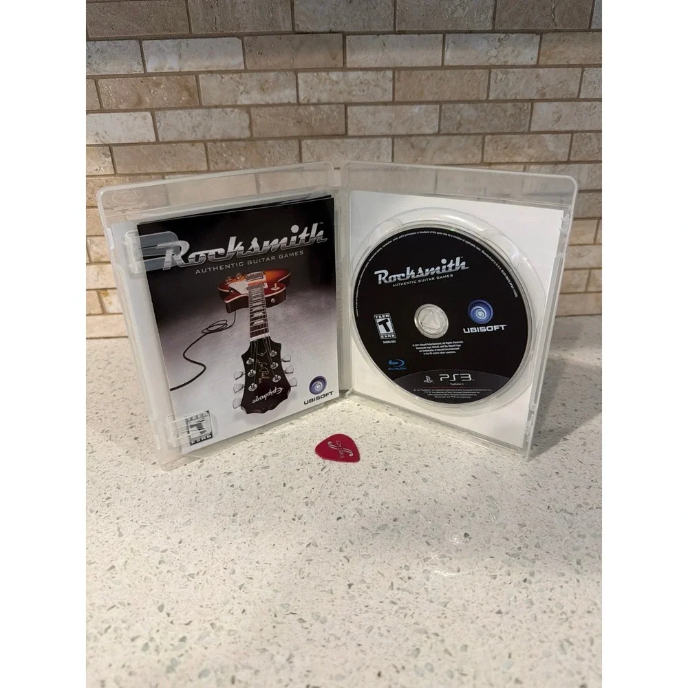 Rocksmith Authentic Guitar PS3 Game‎